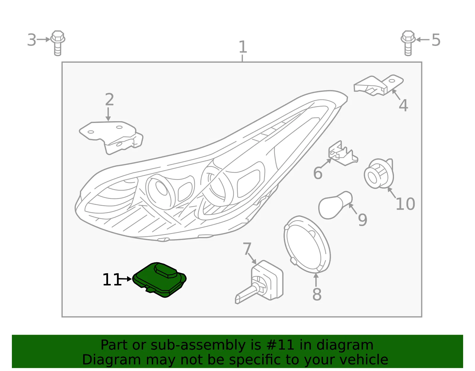 Control Module - Kia (92190-F5000) - view 2