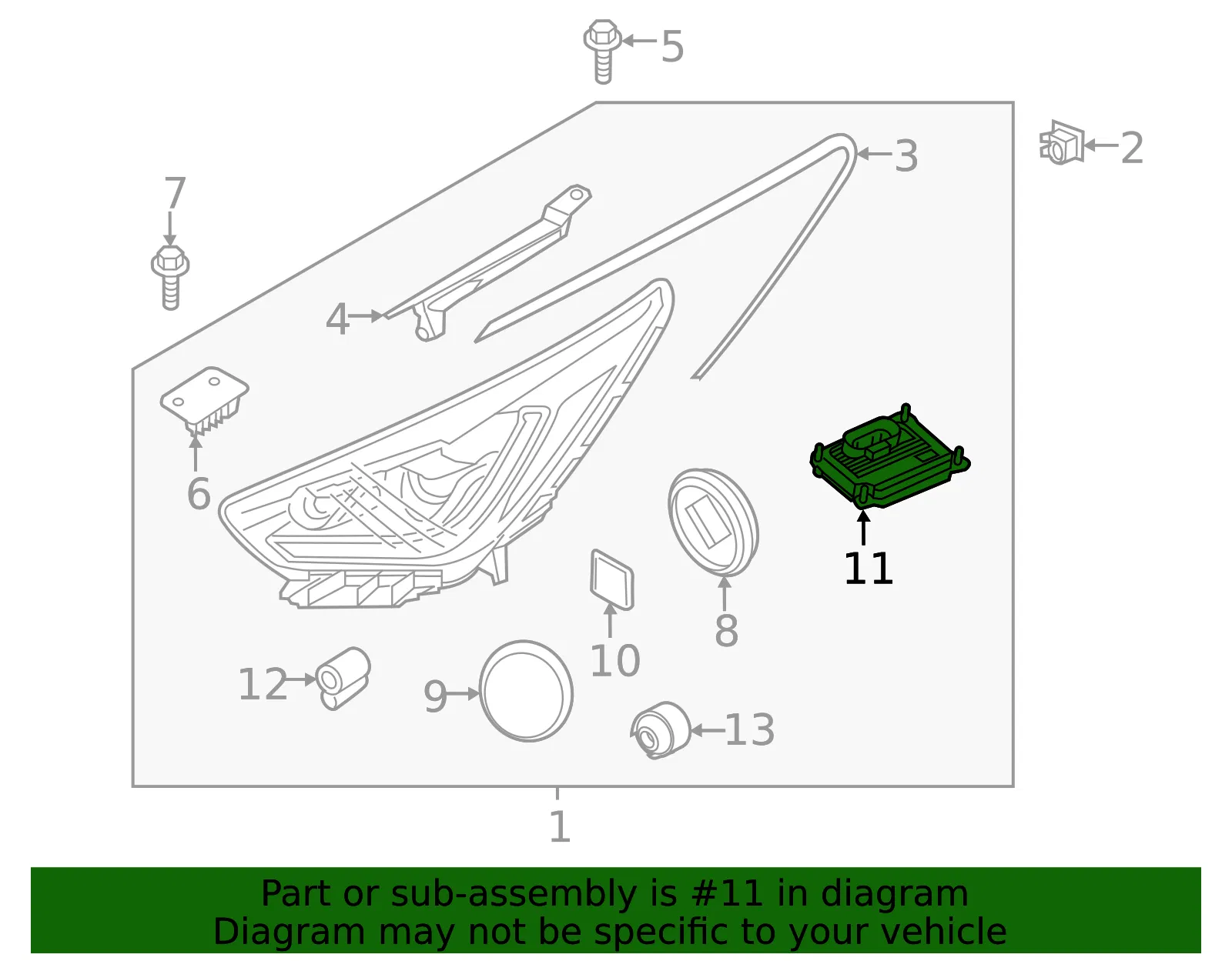Control Module - Kia (92190-G5210) - view 2