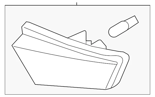 Fog Lamp Assembly - Driver's Side (LH) - Kia (92201-2J001)