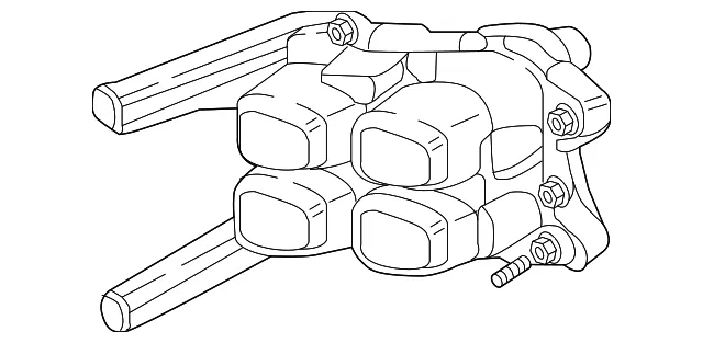 Fog Lamp Assembly - Driver's Side (LH) - Kia (92201-D9100)