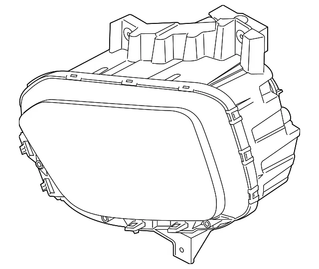 Fog Lamp Assembly - Kia (92201-J2000)