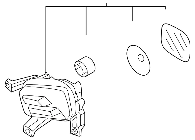 Fog Lamp Assembly - Kia (92201-P1100)