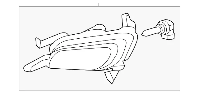 Fog Lamp Assembly - Kia (92202-2T500)