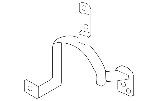 Fog Lamp Bracket - Driver's Side (LH) - Kia (92230-1W200)