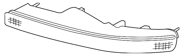 Signal Lamp Assembly - Driver's Side (LH) - Kia (92301-3F500)