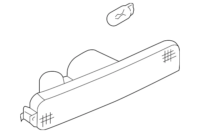 Marker Lamp Assembly - Passenger Side (RH) - Kia (92304-2G000)