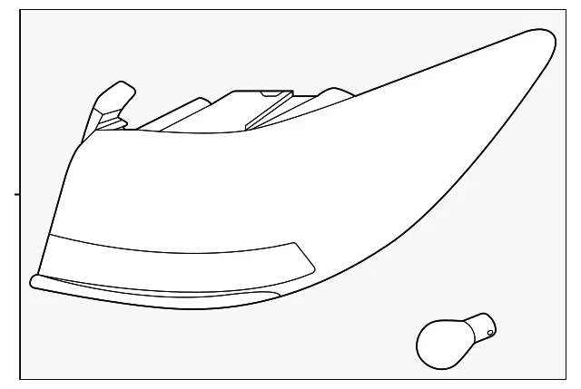 Tail Lamp Assembly - Kia (92401-F6520)