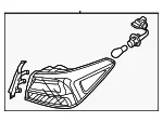 Tail Lamp Assembly - Kia (92401-H9300) - view 3