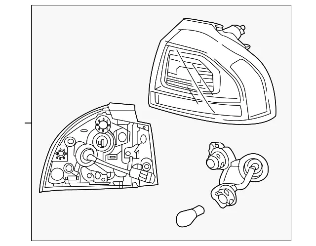 Tail Lamp Assembly - Kia (92402-G5510)