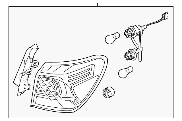Tail Lamp Assembly - Kia (92402-H9200)