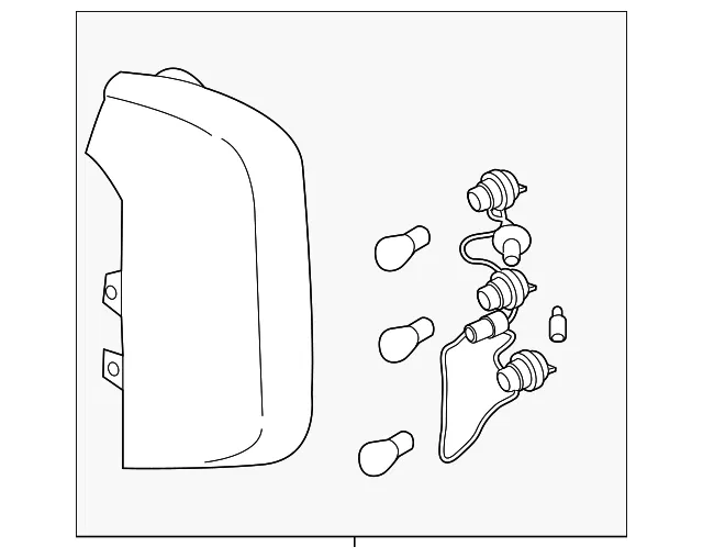 Tail Lamp Assembly - Kia (92402-S9500)