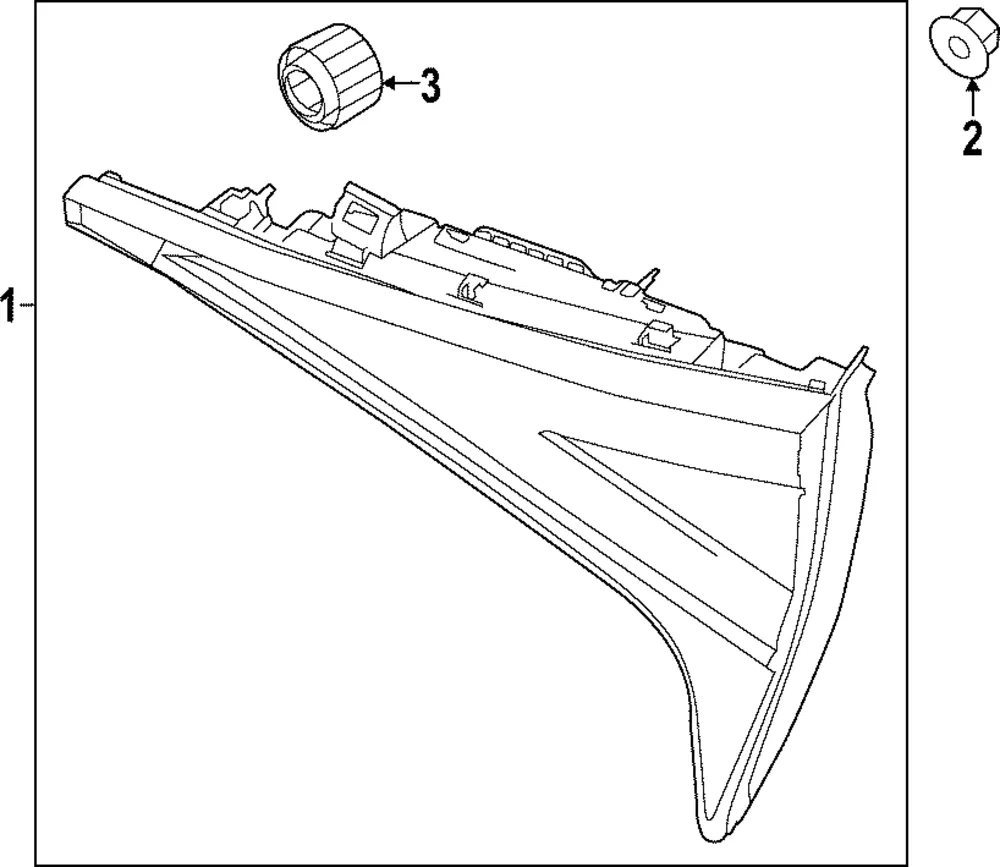 Tail Lamp Assembly - Kia (92403-DW100)