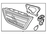 Backup Lamp Assembly - Passenger Side (RH) - Kia (92404-D4230) - view 3