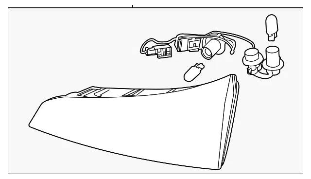 Tail Lamp Assembly - Kia (92404-K0500)