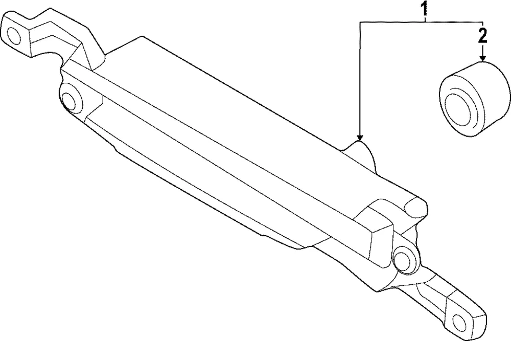Backup Lamp Assembly - Kia (92405-CV500)