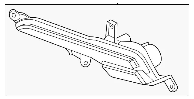 Backup Lamp Assembly - Kia (92405-R5600)
