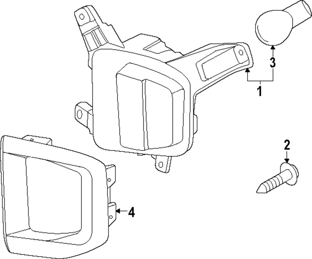 Backup Lamp - Kia (92405-S9600)
