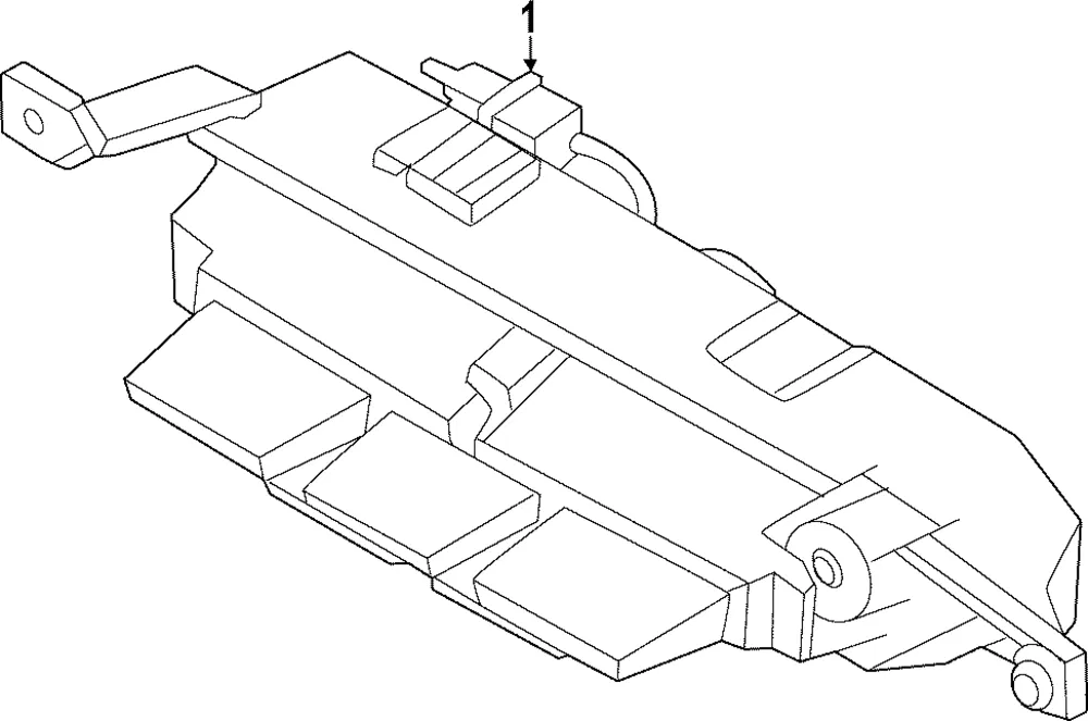 Backup Lamp Assembly - Kia (92405-XG600)