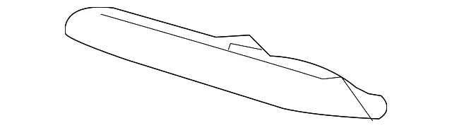 Reflector - Passenger Side (RH) - Kia (92406-1U300)