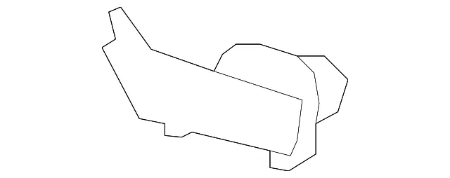 Reflector - Passenger Side (RH) - Kia (92406-2J150)