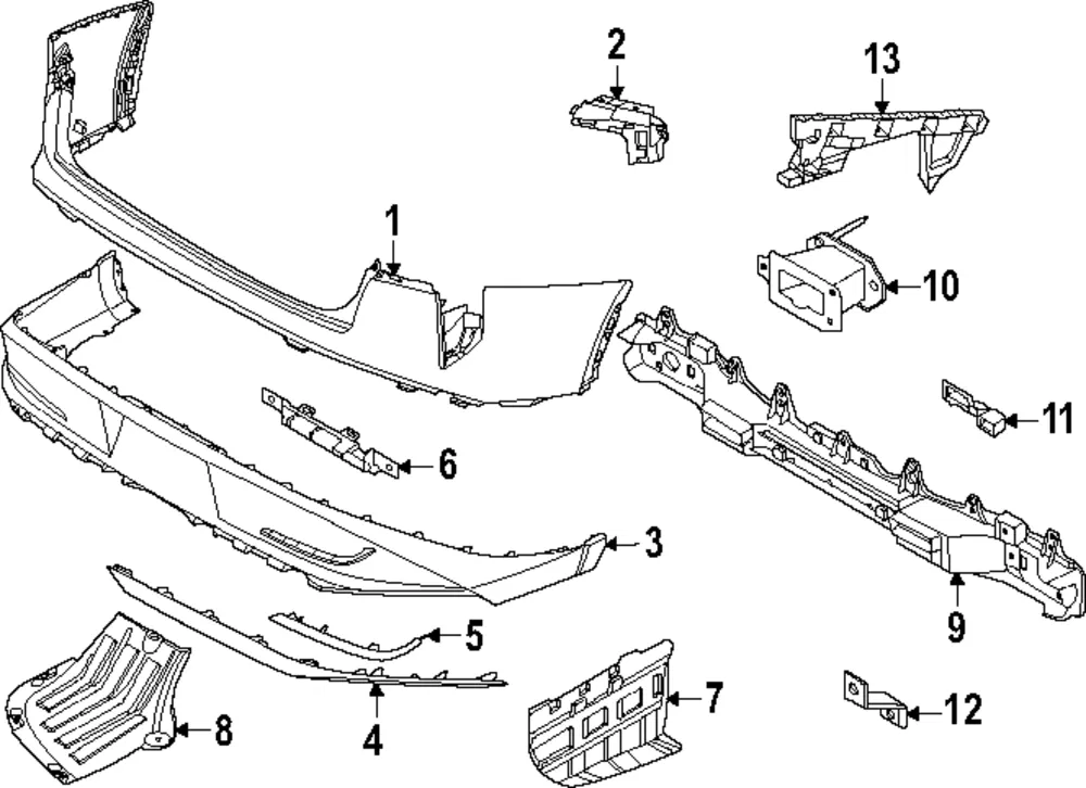 Reflector Panel - Kia (92406-GG000)