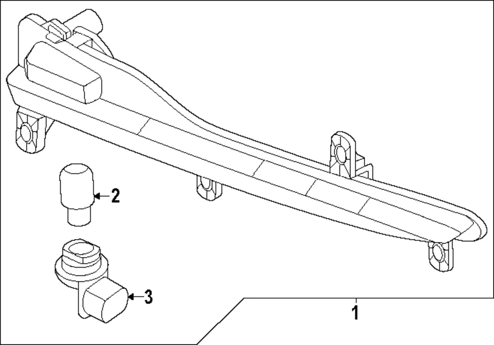 Backup Lamp - Kia (92406-L2700)