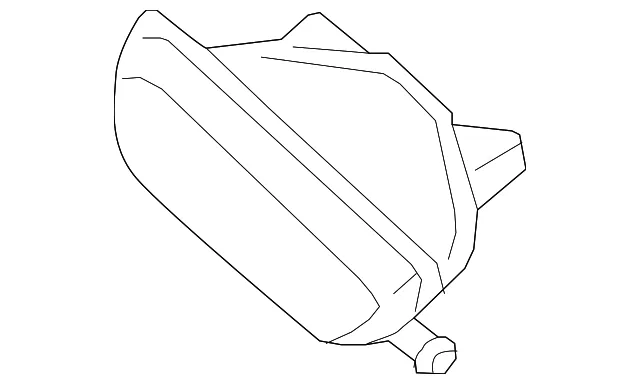 Backup Lamp Assembly - Driver's Side (LH) - Kia (92407-3T010)