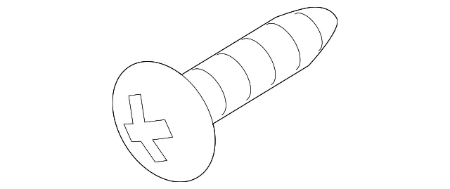 Combo Lamp Assembly Screw - Kia (92409-07000)