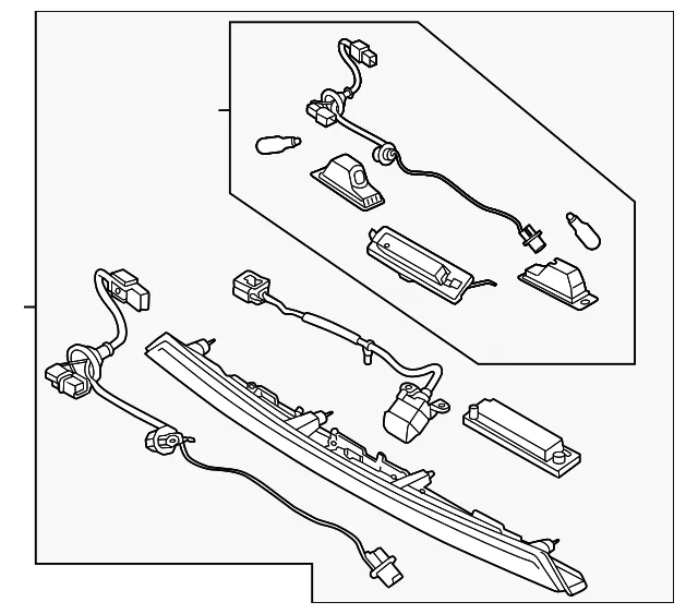 License Lmp Assembly - Kia (92409-M7300)