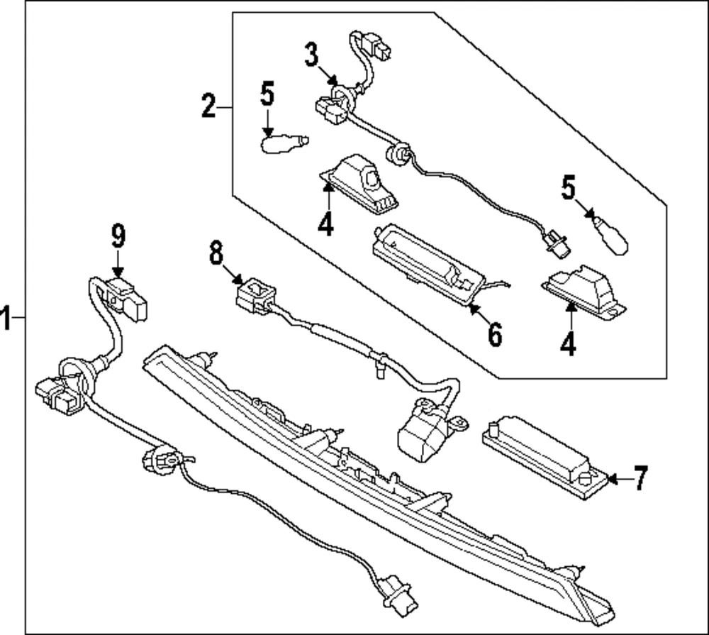 License Lmp Assembly - Kia (92409-M7700)