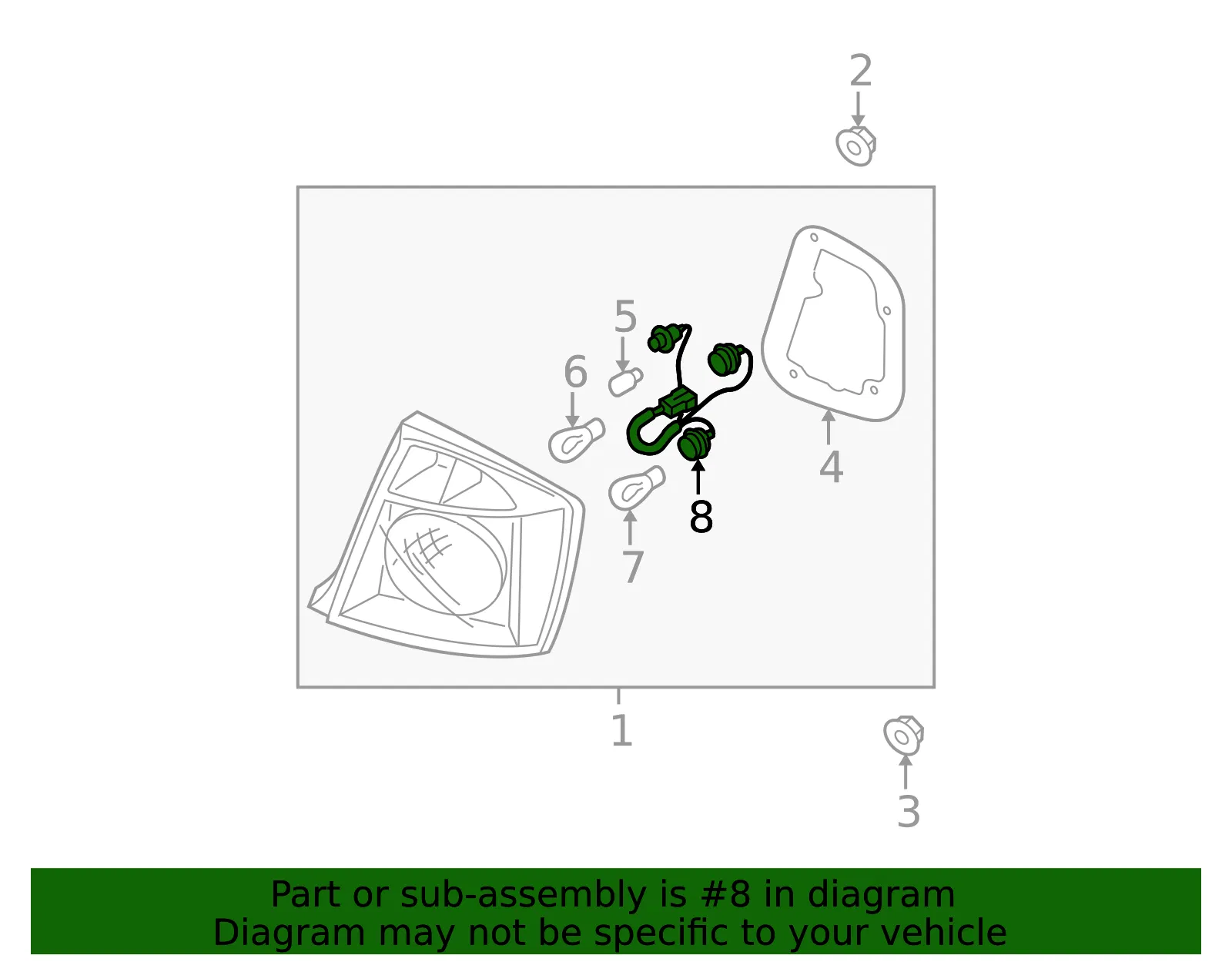 Harness - Kia (92415-2F020) - view 3