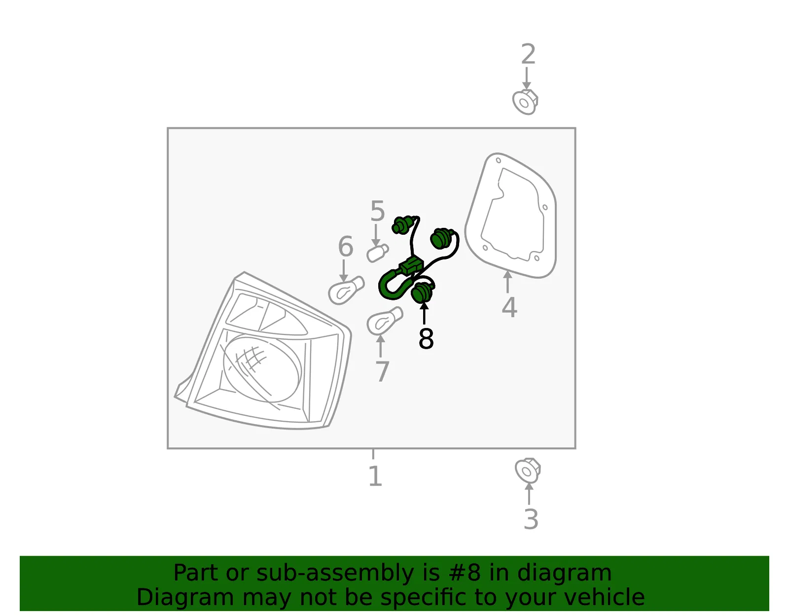 Socket & Wire - Kia (92415-2F220) - view 3