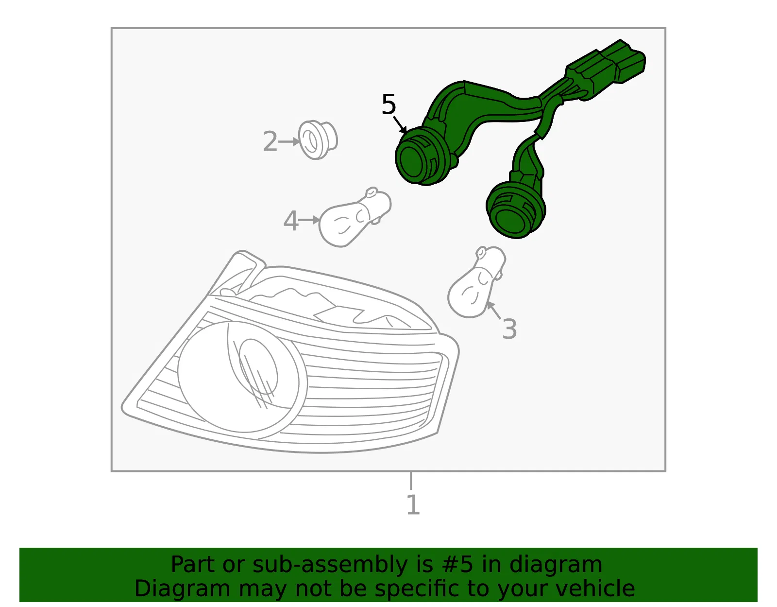 Socket & Wire - Kia (92430-3F020) - view 2