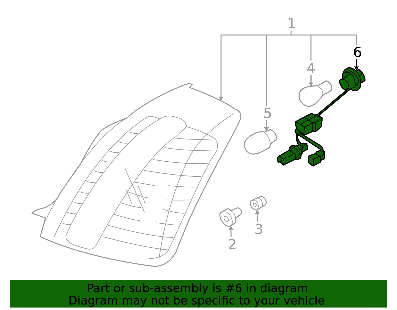 Socket & Wire - Kia (92430-3F700) - view 2
