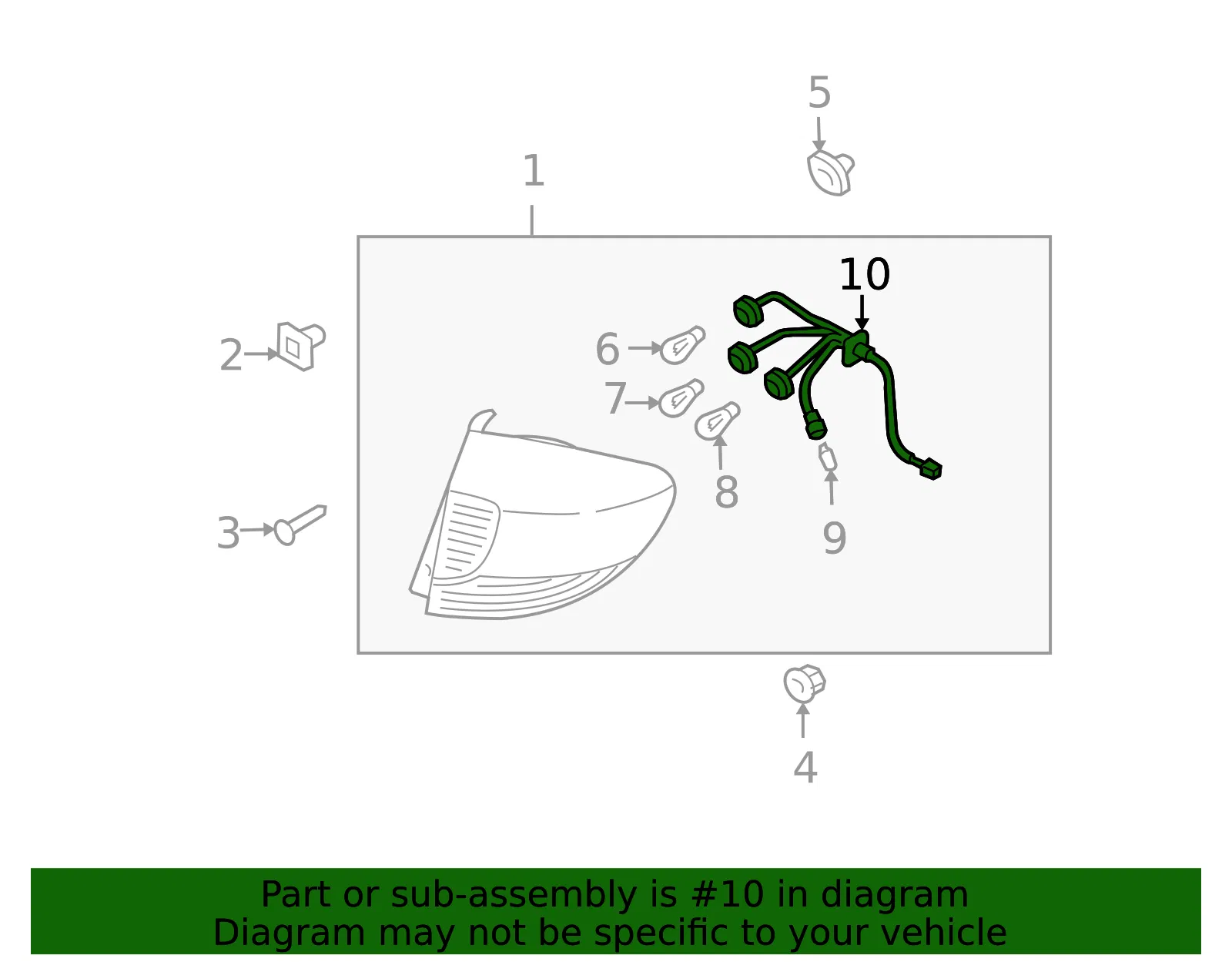 Socket & Wire - Kia (92440-FD070) - view 2