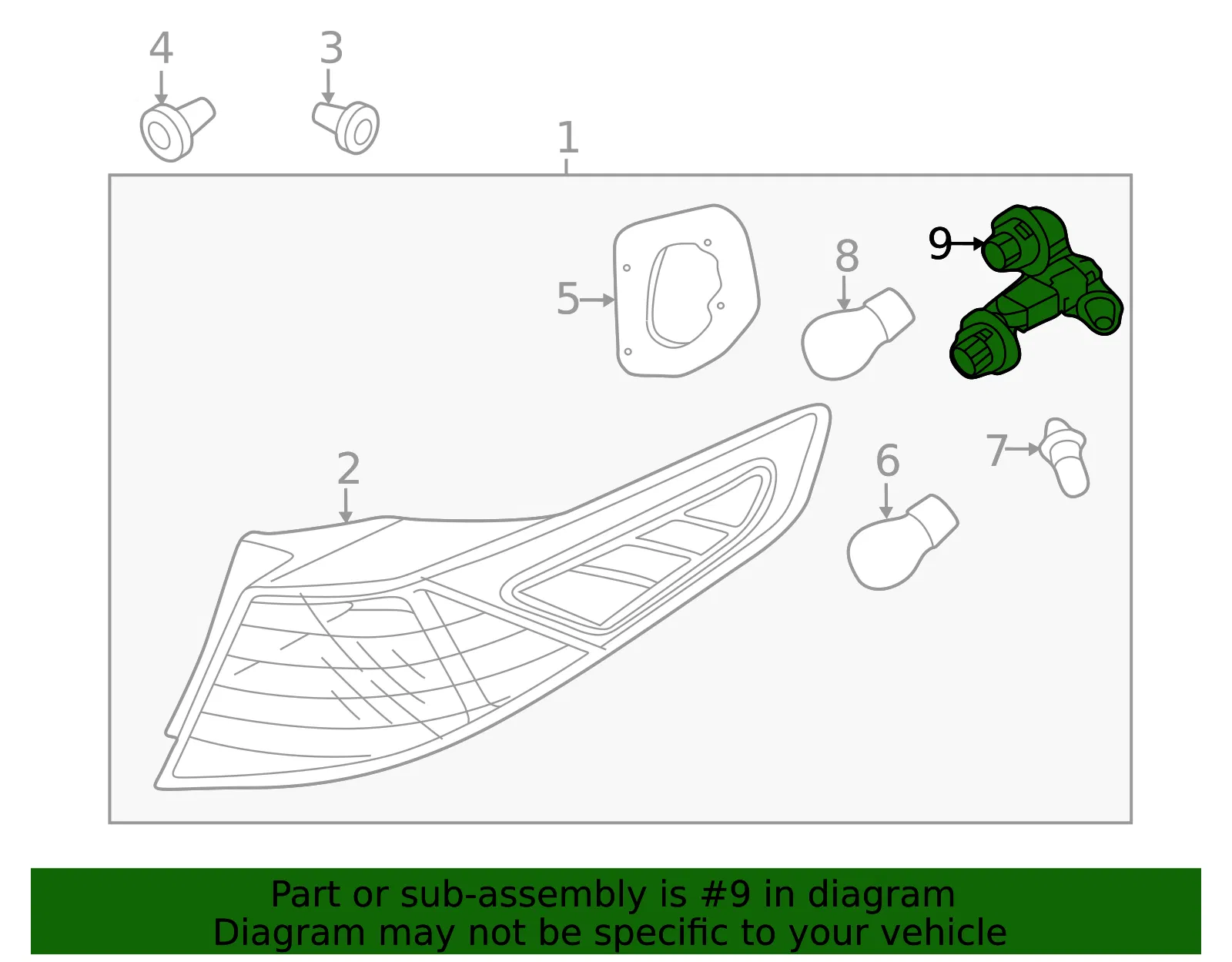 Socket & Wire - Kia (92451-2T600) - view 2