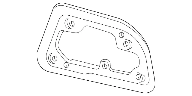 Combo Lamp Assembly Mount Gasket - Kia (92453-3C000)