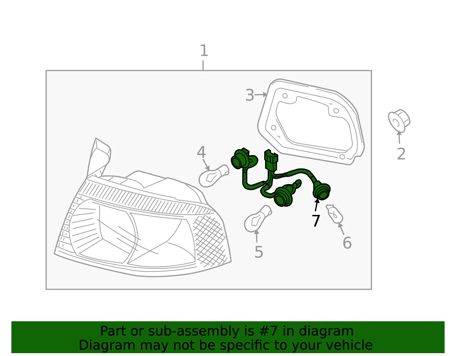 Socket & Wire - Kia (92456-3C120) - view 2