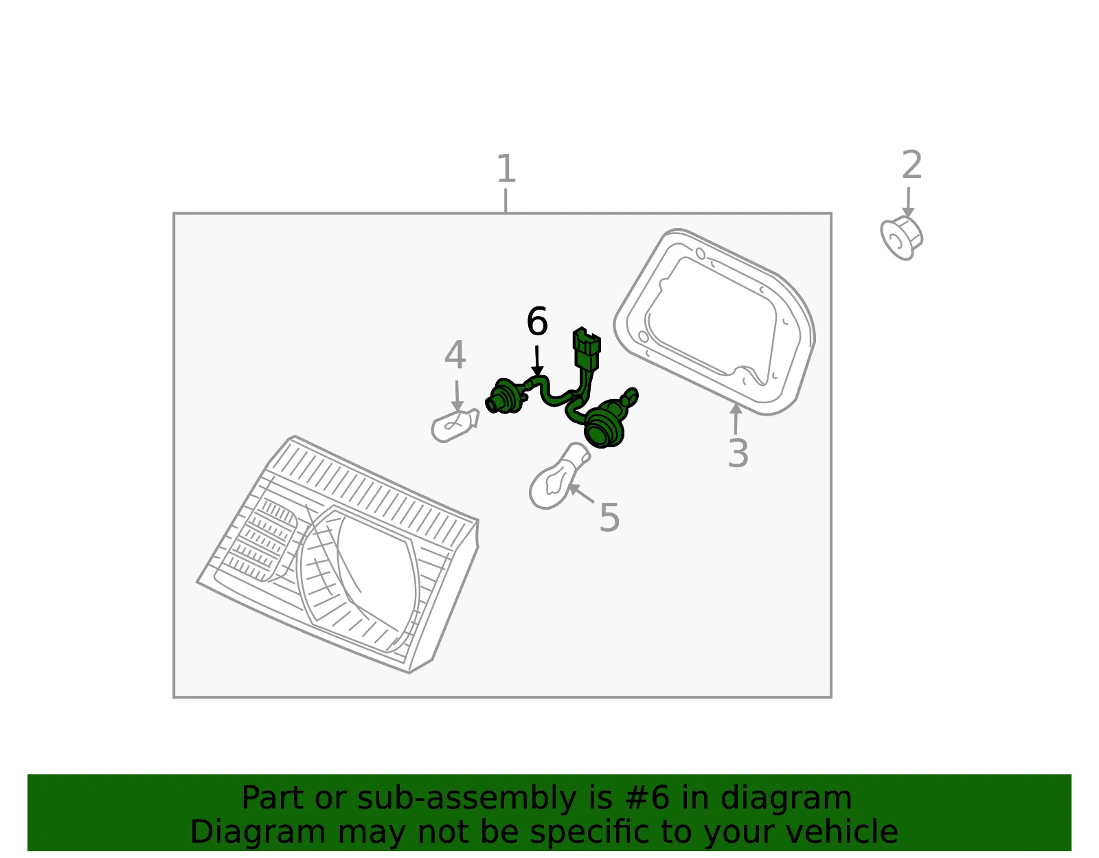 Socket & Wire - Kia (92457-3C100) - view 2