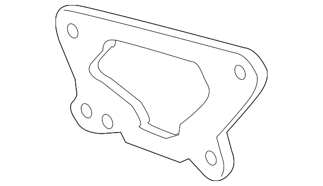 Backup Lamp Assembly Gasket - Passenger Side (RH) - Kia (92465-D5000)