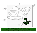 Socket & Wire - Kia (92480-C6100) - view 7