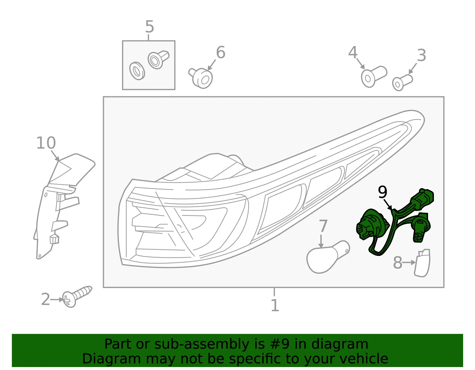 Socket & Wire - Kia (92480-D9510) - view 2