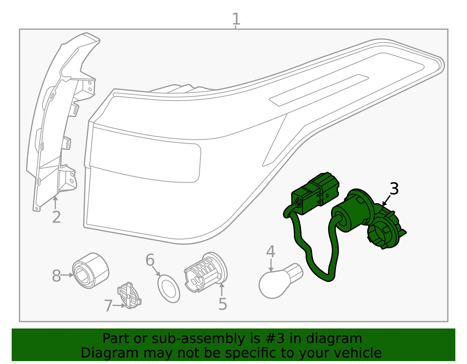 Socket & Wire - Kia (92485-Q5100) - view 2