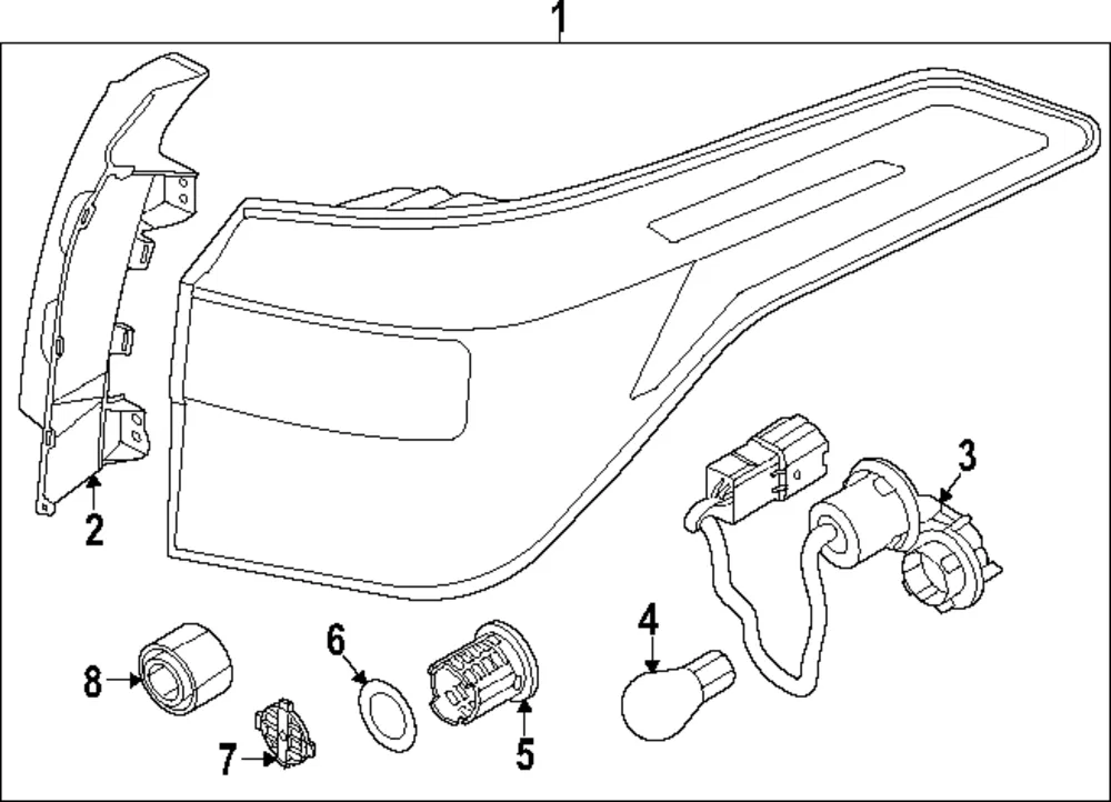 Socket & Wire - Kia (92485-Q5600)