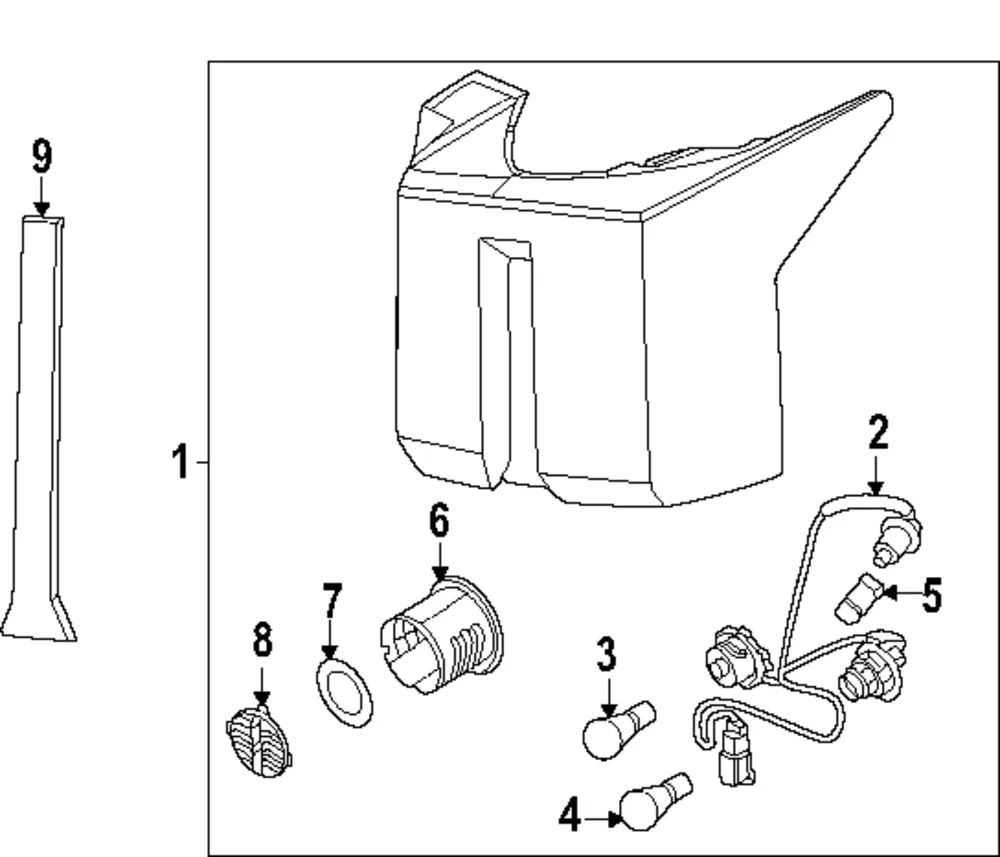 Socket & Wire - Kia (92485-R5500)