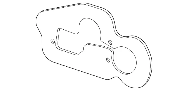 Backup Lamp Assembly Gasket - Kia (92486-Q5000)