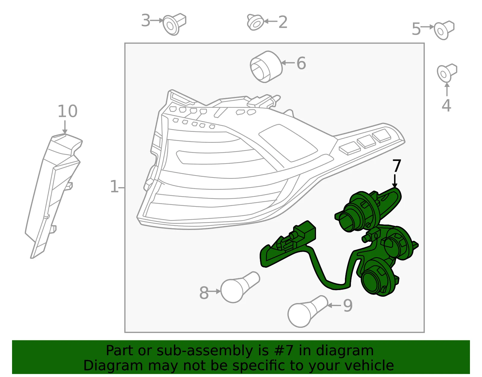 Socket & Wire - Kia (92491-P1020) - view 2