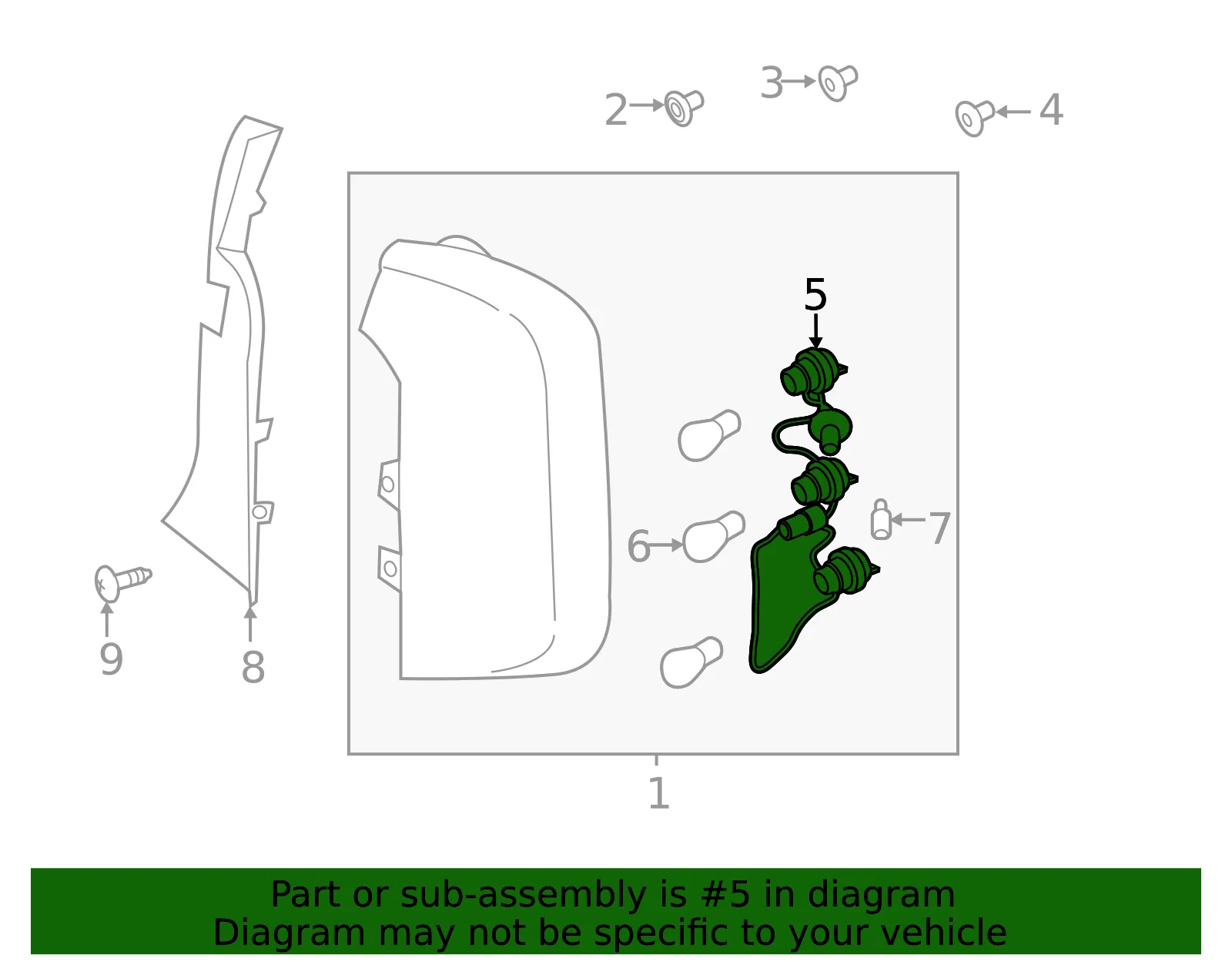 Socket & Wire - Kia (92491-S9000) - view 2