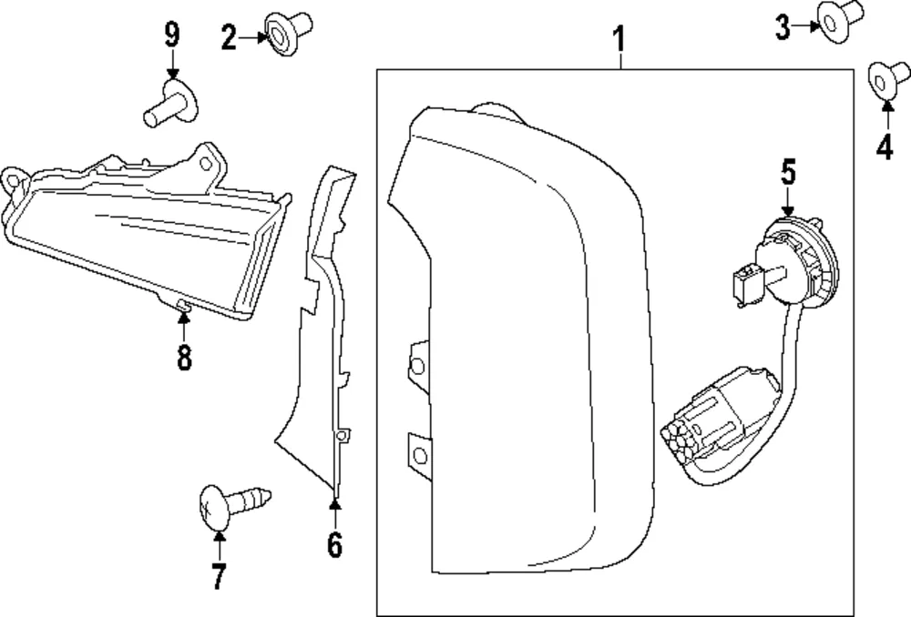 Socket & Wire - Kia (92491-S9100)