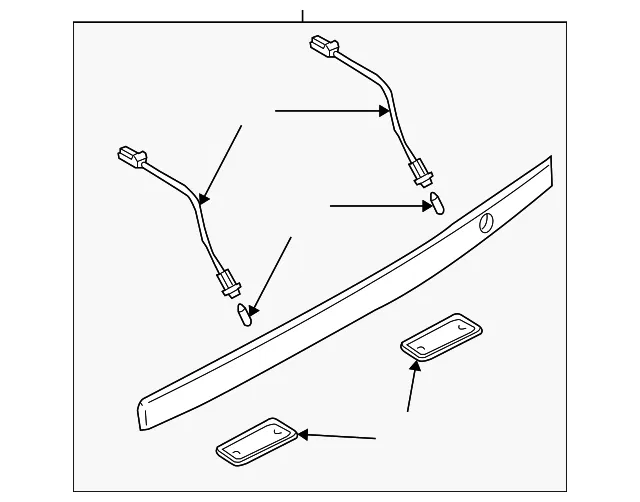 License Lamp - Kia (92500-3E501)